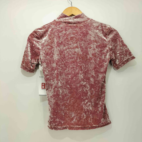 イタリア製 パイル S/S トップス レディース