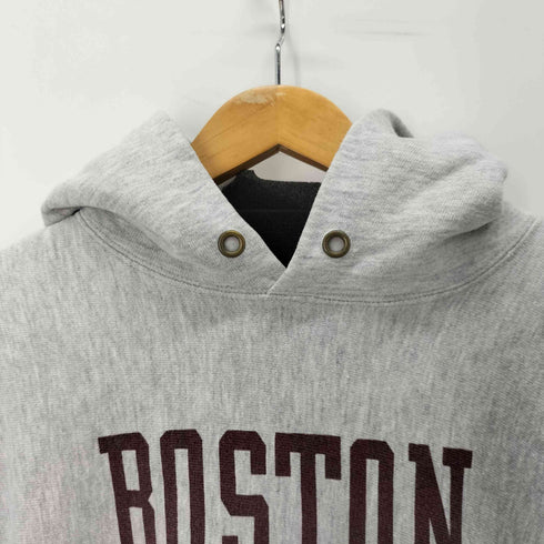 チャンピオン Champion 90S MADE IN USA 刺繍タグ Reverse Weave 染み込みプリントパーカー メンズ import:L