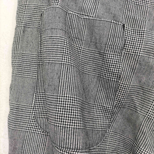 トリココムデギャルソン tricot COMME des GARCONS 20SS グレンチェック 2タックスラックスパンツ レディース JPN:M