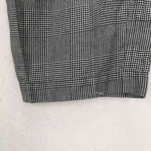 トリココムデギャルソン tricot COMME des GARCONS 20SS グレンチェック 2タックスラックスパンツ レディース JPN:M