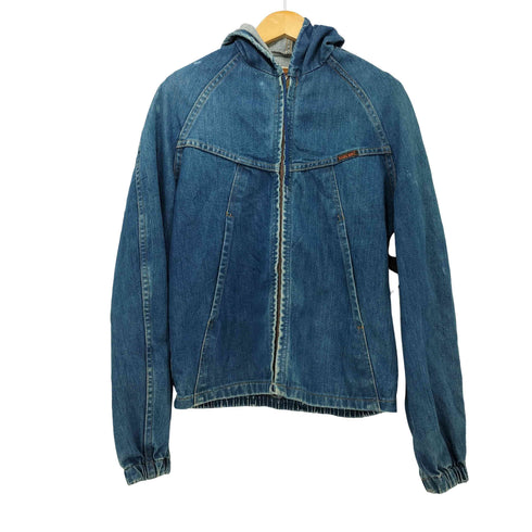 THREE BARS 70S カナダ製 TALONジップジップアップ パーカー レディース import:M