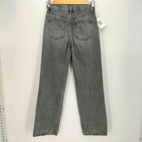 ユニクロ UNIQLO ワイドストレートジーンズ レディース JPN:S