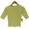 ロバートミラー ROBERT P.MILLER リブニットTシャツ レディース FREE