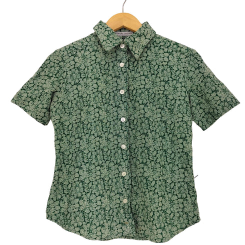 ツモリチサト TSUMORI CHISATO コットンナイロン ジャガード 半袖シャツ レディース JPN:M