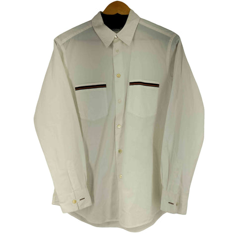 ポールスミス Paul Smith アーティストストライプポケットシャツ メンズ import:L