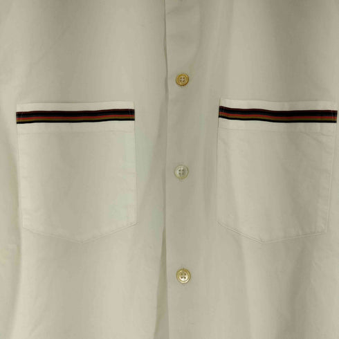 ポールスミス Paul Smith アーティストストライプポケットシャツ メンズ import:L