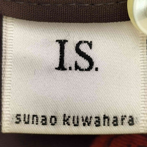 アイエススナオクワハラ I.S. sunao kuwahara 刺繍 シアー スカート レディース JPN:M