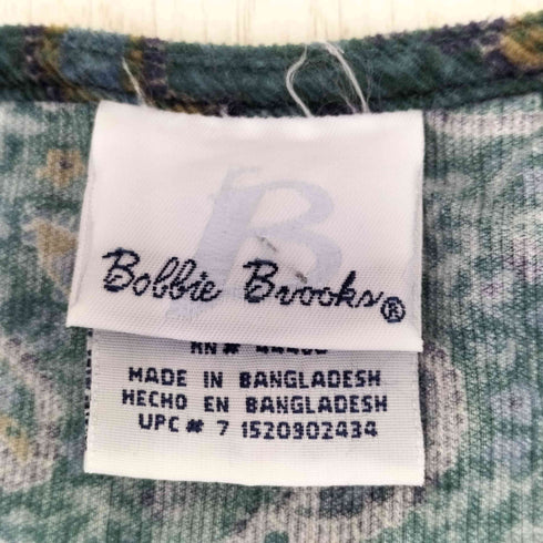 BOLLIE BROOKS ペイズリーコーデュロイワンピース レディース M