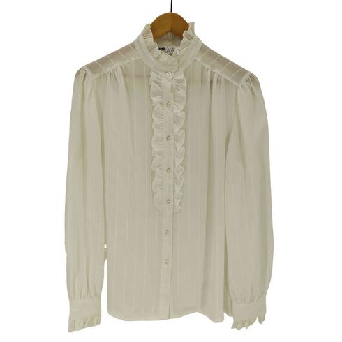 LA BLOUSE フリルブラウス レディース