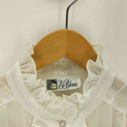 LA BLOUSE フリルブラウス レディース
