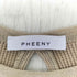 フィーニー PHEENY ワッフルノースリーブ レディース FREE