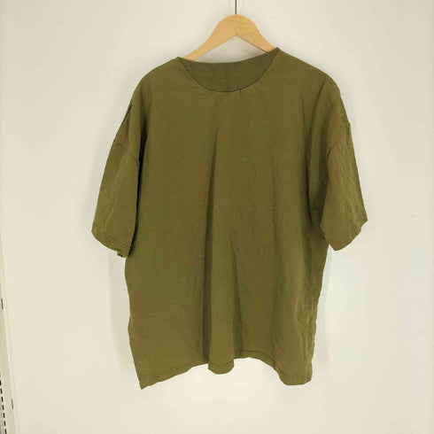 アップスケープオーディエンス Upscape Audience VORTEX 8オンス(MVS天竺)サイドスリット ハーフスリーブ ボクシーAライン Tee Tシャツ メンズ JPN:M