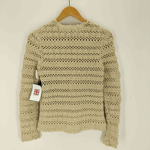 N NUMBER 09AW ウールシルク カットワークニット レディース 2