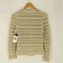 N NUMBER 09AW ウールシルク カットワークニット レディース 2
