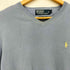 ポロバイラルフローレン Polo by RALPH LAUREN PIMA COTTON ポニー刺繍 Vネック コットン ニットセーター メンズ JPN:M
