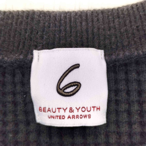 ロクビューティーアンドユースユナイテッドアローズ 6 BEAUTY & YOUTH UNITED ARROWS THERMAL NO SLEEVE レディース FREE