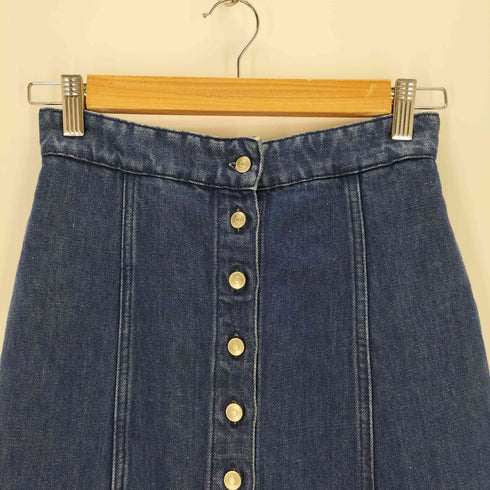 アクネストゥディオズ ACNE STUDIOS フロントボタンデニムマキシスカート レディース 36