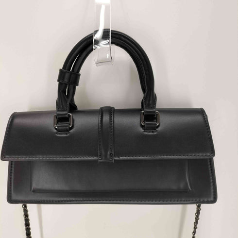 ザラ ZARA フェイクレザーショルダーバッグ レディース