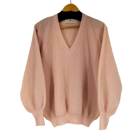 preruvan connection 80s ペルー製 ハンドメイド アルパカ ニット メンズ import:L