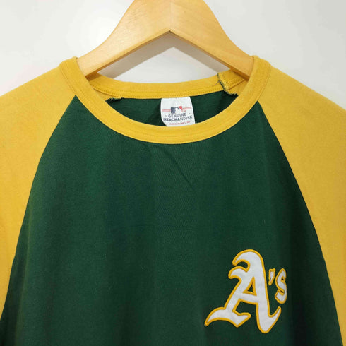 ジェニュインマーチャンダイズ GENUINE MERCHANDISE メジャーリーグ刺繍 S/S Tシャツ メンズ L