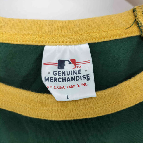ジェニュインマーチャンダイズ GENUINE MERCHANDISE メジャーリーグ刺繍 S/S Tシャツ メンズ L