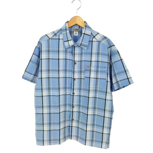 キャルトップ CALTOP ♯1000PLAIN 半袖 サテン シャツ メンズ import:S