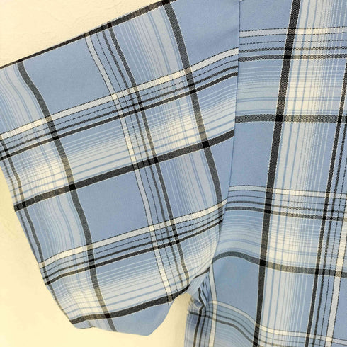 キャルトップ CALTOP ♯1000PLAIN 半袖 サテン シャツ メンズ import:S
