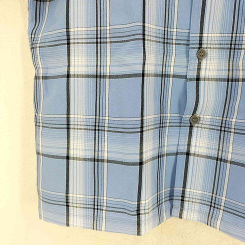 キャルトップ CALTOP ♯1000PLAIN 半袖 サテン シャツ メンズ import:S