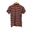 ポロバイラルフローレン Polo by RALPH LAUREN MADE IN USA ボーダー鹿の子地ポリシャツ メンズ S