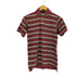 ポロバイラルフローレン Polo by RALPH LAUREN MADE IN USA ボーダー鹿の子地ポリシャツ メンズ S