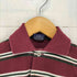 ポロバイラルフローレン Polo by RALPH LAUREN MADE IN USA ボーダー鹿の子地ポリシャツ メンズ S