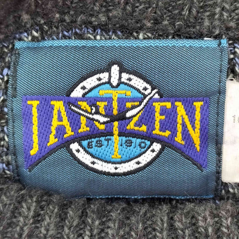 ジャンセン jantzen 90s 総柄アクリルニット メンズ import:L