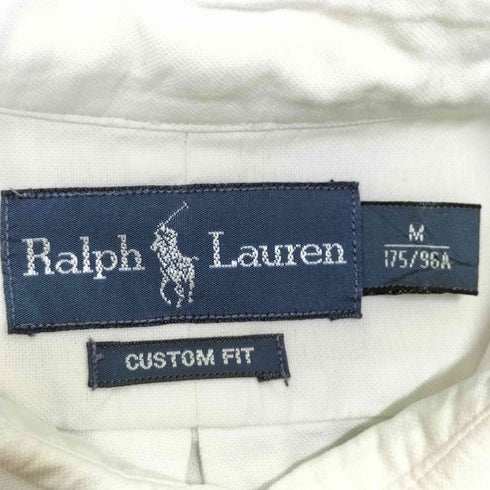 ラルフローレン RALPH LAUREN CUSTOM FIT ポニー刺繍 ボタンダウンシャツ メンズ import:M