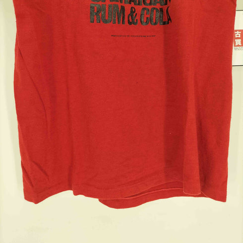 チャンピオン Champion 70-80S バータグ 後期 USA製 MAKE A JAMAICAN プリント Tシャツ 袖シングルステッチ メンズ import:S