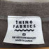 THING FABRICS TF Tシャツ ショート パイル メンズ JPN:2