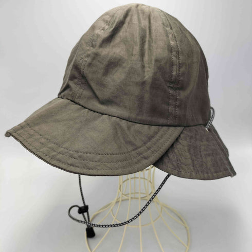 ミーンズワイル meanswhile 21SS Split 6 Panel Hat スピリット 6パネル ハット スーピマコットン フレンチリネン混紡 メンズ FREE