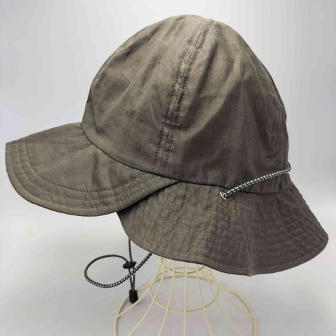 ミーンズワイル meanswhile 21SS Split 6 Panel Hat スピリット 6パネル ハット スーピマコットン フレンチリネン混紡 メンズ FREE