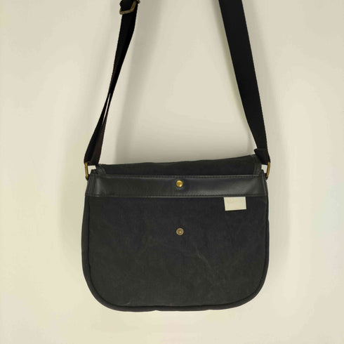suolo GRAB ミニ ショルダー バッグ パラフィン加工 バイオウォッシュ メンズ