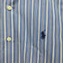 ポロラルフローレン POLO RALPH LAUREN SLIM FIT EASY CARE ポニー刺繍 丸襟 ストライプ クレリックシャツ メンズ 15/32/33