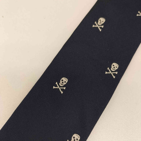 ラルフローレン RALPH LAUREN 総柄 ドクロ スカル ネクタイ メンズ