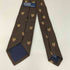ポロバイラルフローレン Polo by RALPH LAUREN 総柄 盾 シルクネクタイ メンズ