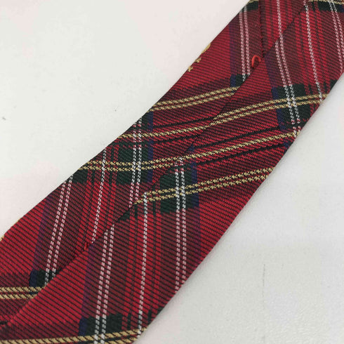 ポロラルフローレン POLO RALPH LAUREN ドクロ タータンチェック ネクタイ メンズ
