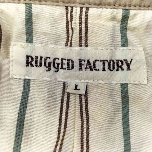 ラギッドファクトリー RUGGED FACTORY ジャケット+ベスト+パンツ 3ピース カジュアルセットアップ レディース 3つともL