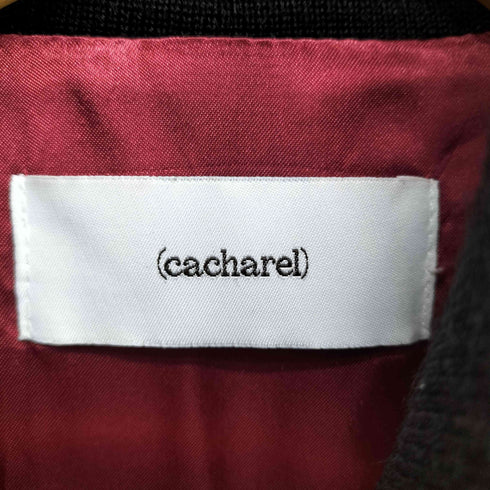 キャシャレル cacharel 素材切替 ファーベスト レディース