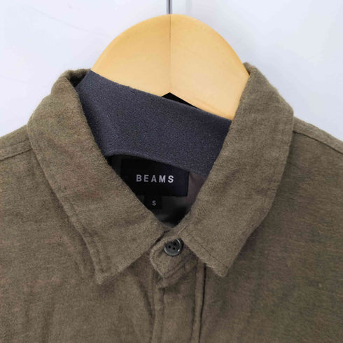 ビームス BEAMS ウィンターリネンイージーフィットシャツ メンズ import:S