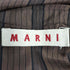 マルニ MARNI イタリア製 シルク ストライプ柄 ノースリーブブラウス レディース EUR:40