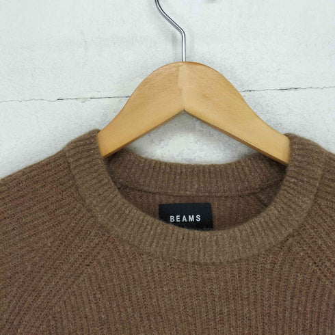 ビームス BEAMS カシミヤ ケーブル クルーネック ニット メンズ import:M