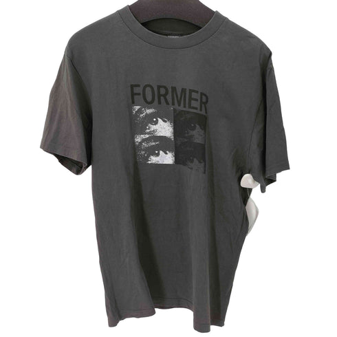 FORMER プリントデザイン クルーネック Tシャツ メンズ import:M