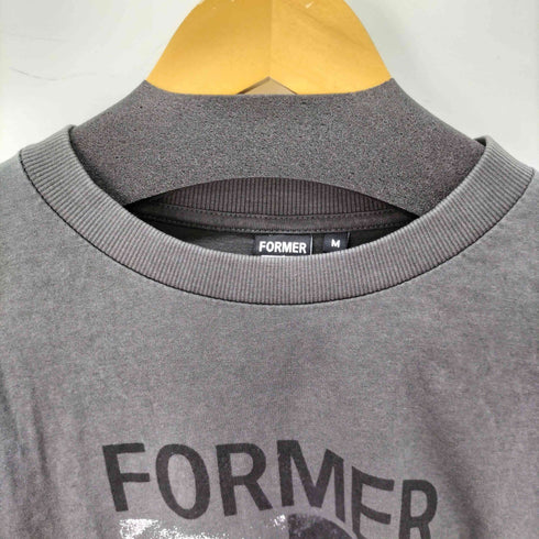 FORMER プリントデザイン クルーネック Tシャツ メンズ import:M