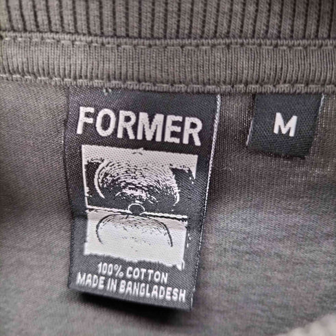 FORMER プリントデザイン クルーネック Tシャツ メンズ import:M